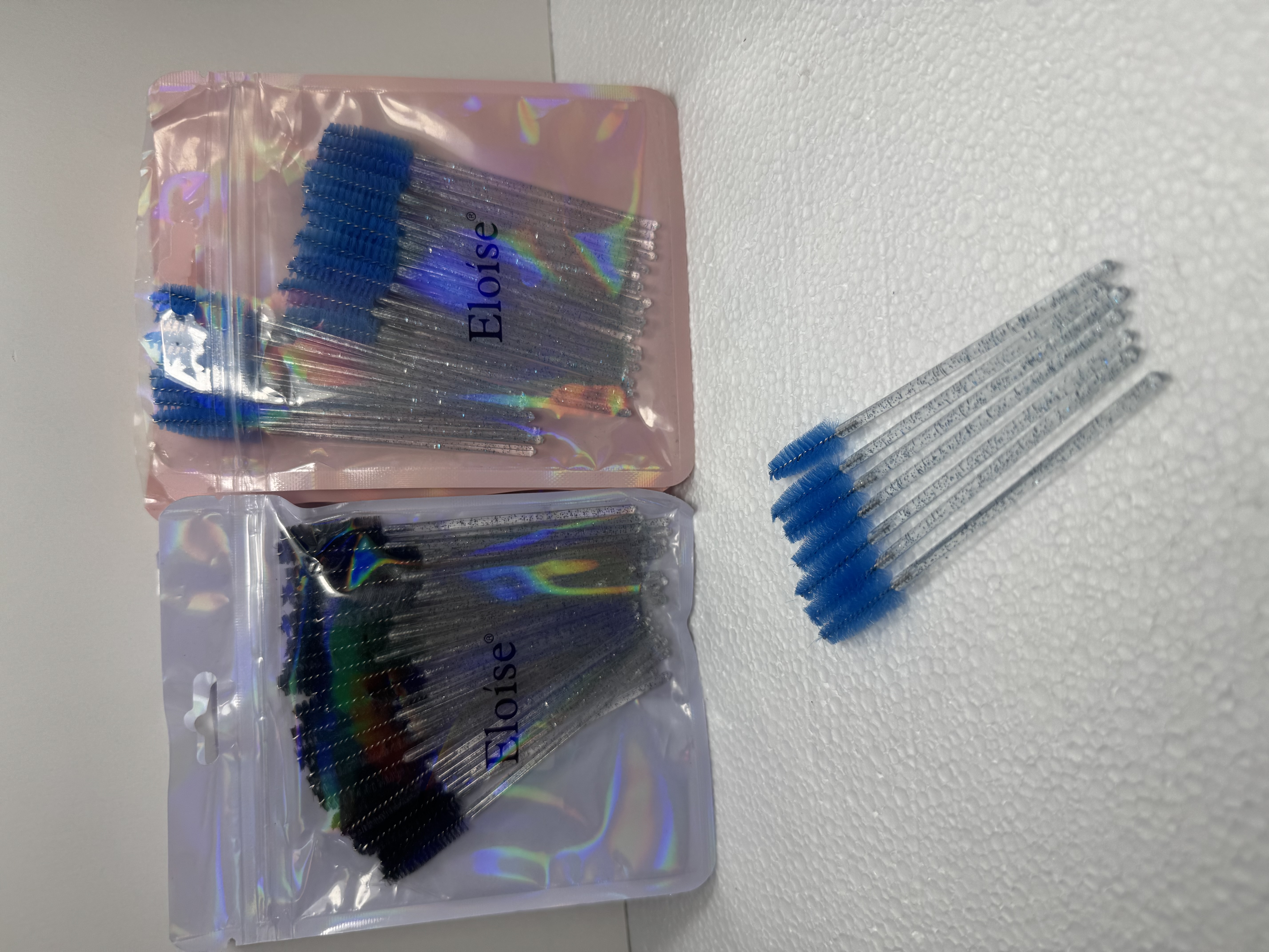 Cepillo para pestañas y cejas x50